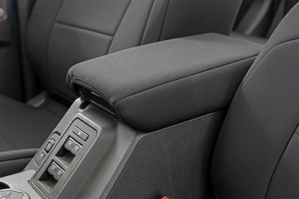 Rough Country 91045 Seat Covers Front and Rear 21-22 Ford Bronco 4-Door Rough Country - Truck Part Superstore