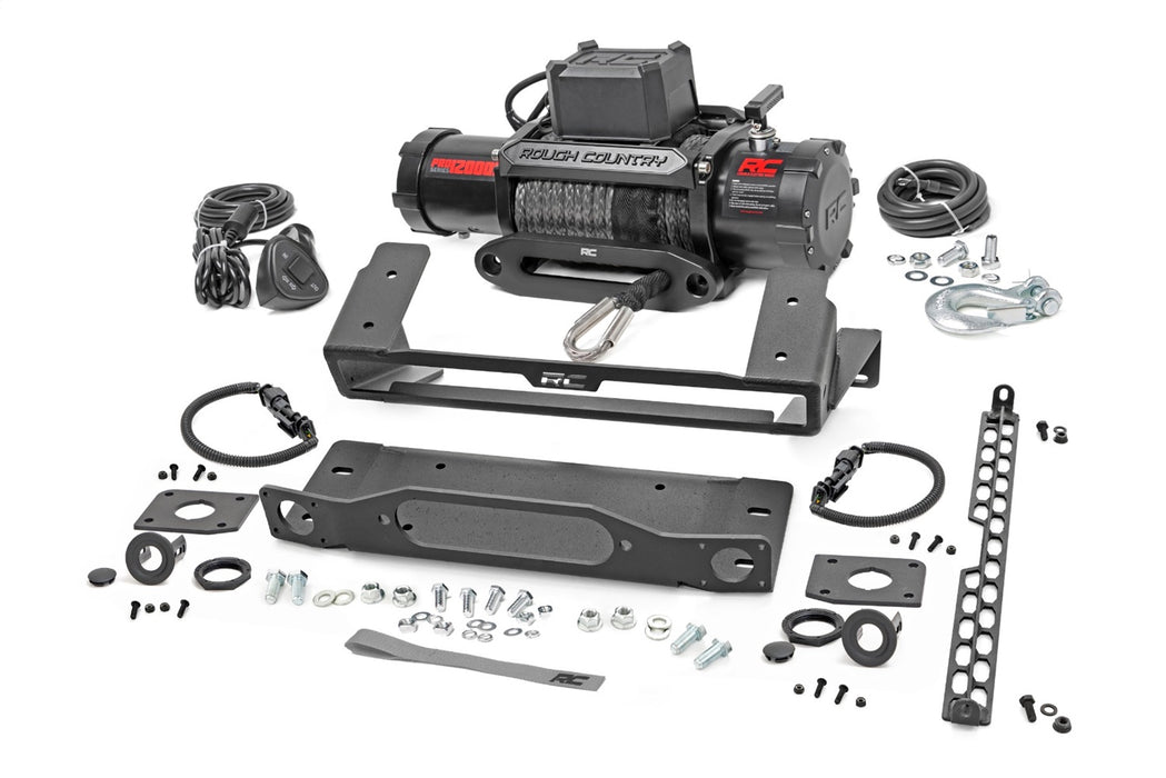 Rough Country 51097 Winch Mounting Plate - Truck Part Superstore