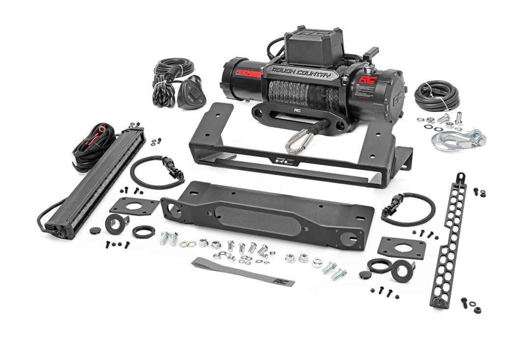 Rough Country 51098 Winch Mounting Plate - Truck Part Superstore