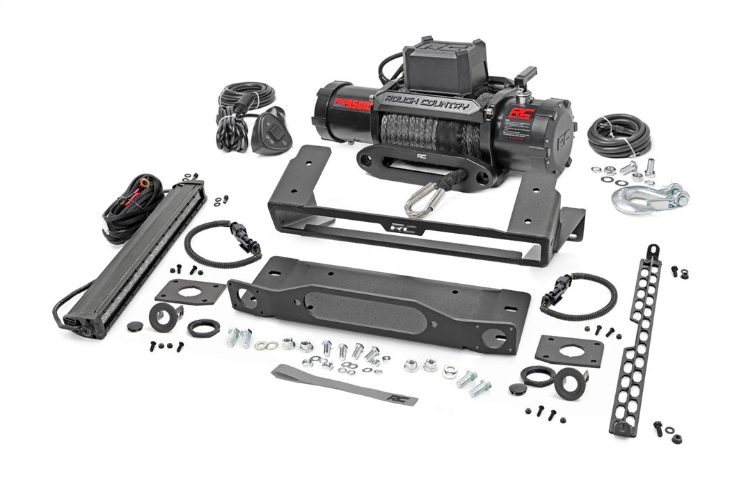 Rough Country 51095 Winch Mounting Plate - Truck Part Superstore