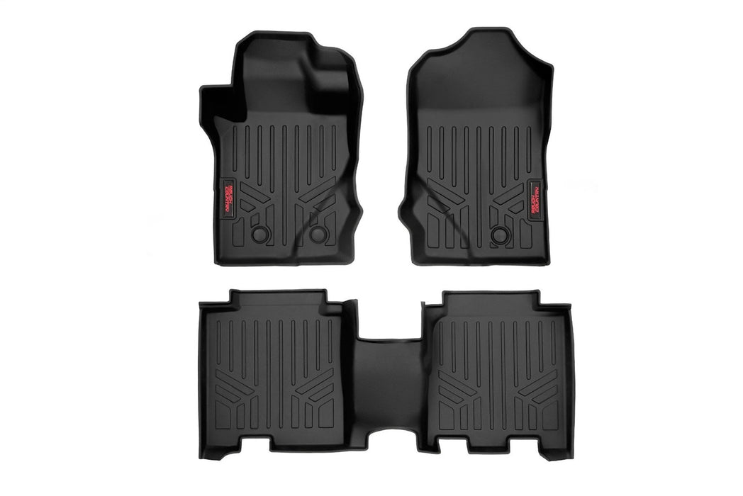 Rough Country M-51602 Floor Mats Front and Rear Bucket Set 21-22 Ford Bronco 4-Door Rough Country - Truck Part Superstore