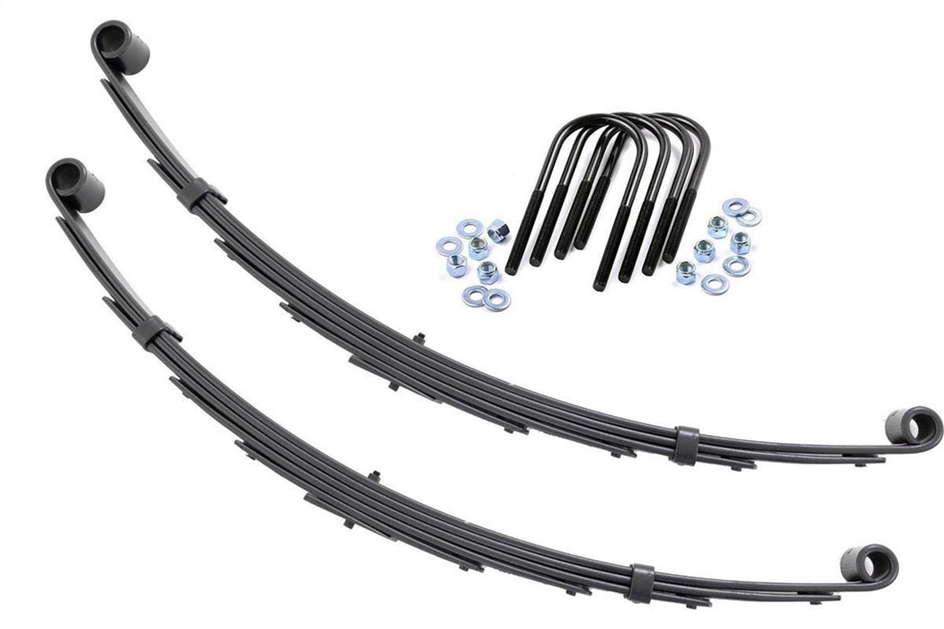 Rough Country 8015KIT Front Leaf Springs 6 Inch Lift Pair 73-87 GMC C15/K15 Truck/73-91 Half-Ton Suburban Rough Country - Truck Part Superstore
