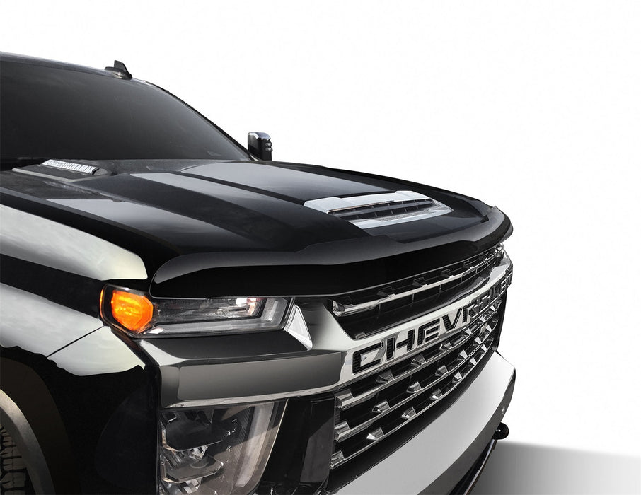 Auto Ventshade (AVS) 23711 Bugflector® Stone/Bug Deflector; Medium Profile; Smoke; - Truck Part Superstore