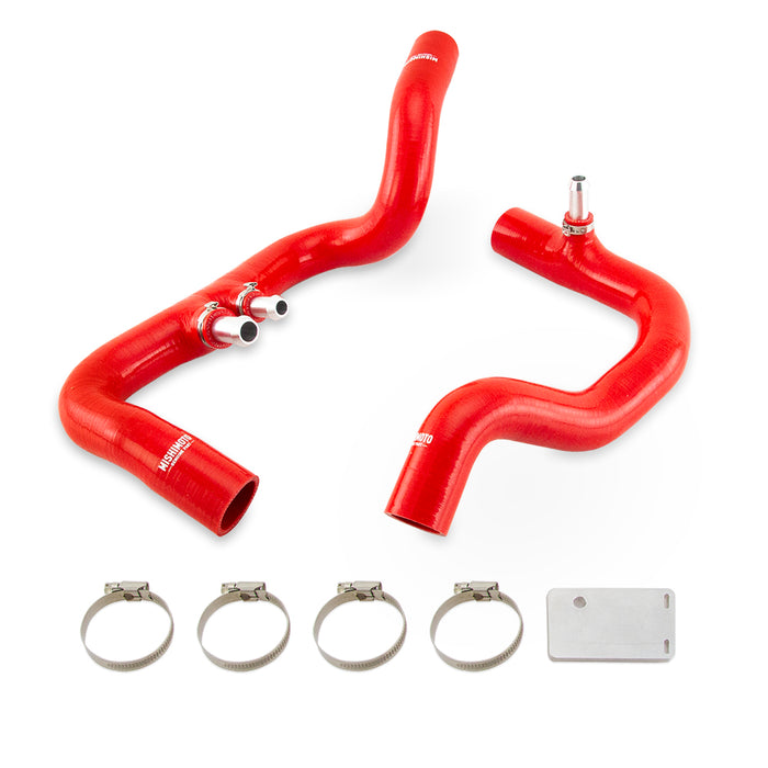 Mishimoto MMHOSE-JLP-18ARD Silicone Coolant Hose Kit, Fits 2018+ Jeep Wrangler JL 3.6L W/ Auto Trans, Red - Truck Part Superstore