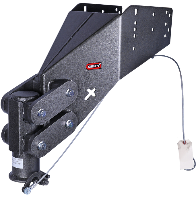 GEN-Y Hitch GH-8055AL EXECUTIVE TORSION-FLEX AL 5th to Gooseneck 2 5/16" Coupler 2.5K-4.5K pin 25K - Truck Part Superstore
