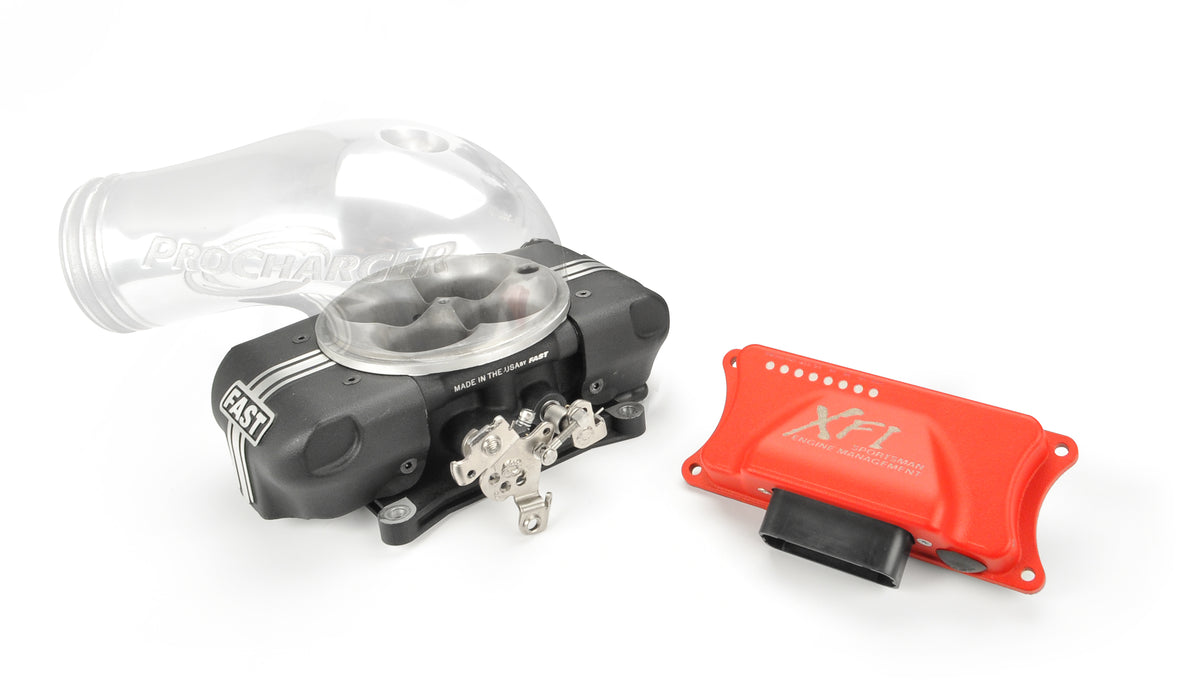 FAST 303001BT XFI Sportsman EFI Kit with 4150 Blow-Through Throttle Body - Truck Part Superstore