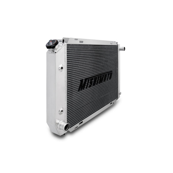 Mishimoto MMRAD-MUS-79 2-Row Performance Aluminum Radiator, fits Ford Mustang 1979-1993 - Truck Part Superstore