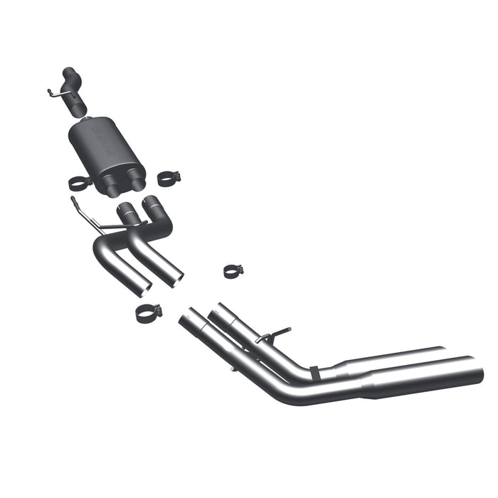 MagnaFlow Exhaust Products 16736 Street Series Stainless Cat-Back System - Truck Part Superstore