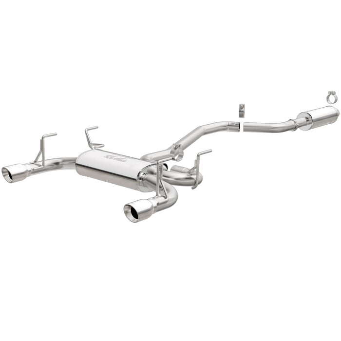 MagnaFlow Exhaust Products 19041 Street Series Stainless Cat-Back System - Truck Part Superstore