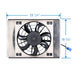 Northern Radiator Z40134 Single 16 Inch Brushless Fan/Shroud Combo - Truck Part Superstore