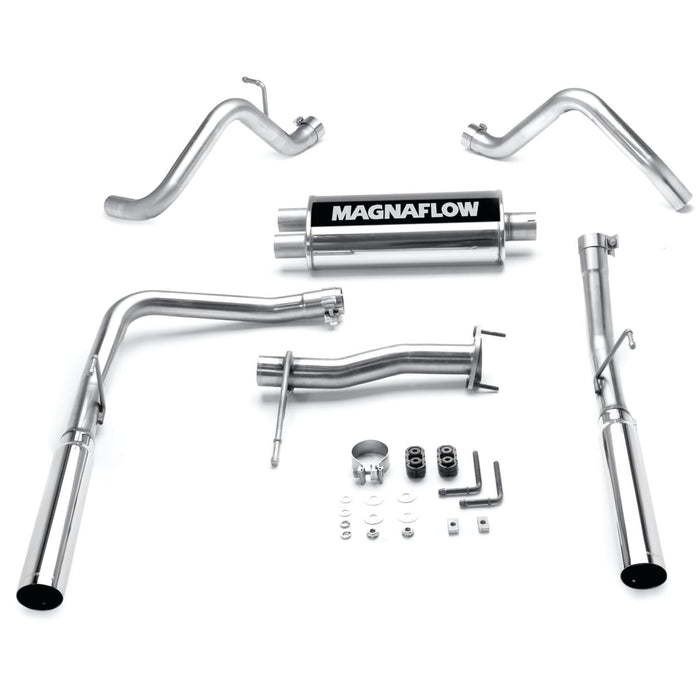 MagnaFlow Exhaust Products 15846 Street Series Stainless Cat-Back System - Truck Part Superstore