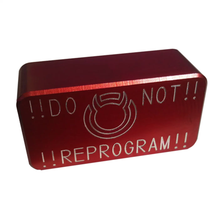 DiabloSport C2000 OBD-II Port Cover; Aluminum; Red Anodized; Each; - Truck Part Superstore