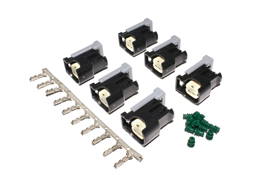 FAST 170600-6 USCAR/EV6 Fuel Injector Connector - Set of 6 - Truck Part Superstore