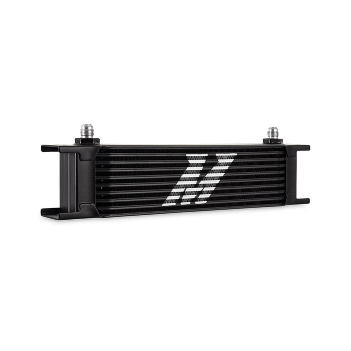 Mishimoto MMOC-10-6BK Universal 10-Row Oil Cooler, -6AN, Black - Truck Part Superstore
