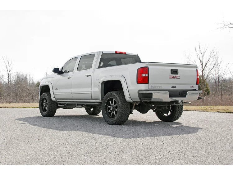 Rough Country 22470 5 Inch Suspension Lift Kit w/V2 Monotube 14-18 Silverado/Sierra 1500 4WD Aluminum/Stamped Steel Rough Country - Truck Part Superstore