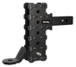 GEN-Y Hitch GH-13115 PHANTOM 2" Hollow Shank 7" Offset Drop .5K TW 5K Hitch & Standard Ball Mount - Truck Part Superstore