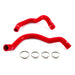Mishimoto MMHOSE-XJ6-92RD Silicone Coolant Hose Kit, fits Jeep Cherokee XJ 4.0L 1991-2001 - Truck Part Superstore