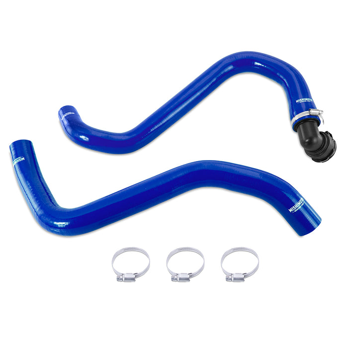 Mishimoto MMHOSE-F27T-15BL Silicone Coolant Hose Kit, Fits 2015-2017 Ford F-150 2.7L EcoBoost, Blue - Truck Part Superstore