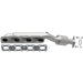 MagnaFlow Exhaust Products 49357 Catalytic Converter with Integrated Exhaust Manifold - Truck Part Superstore