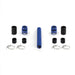 Mishimoto MMAH-U12BL Universal Flexible Stainless Steel Radiator Hose Kit, 12", Blue - Truck Part Superstore