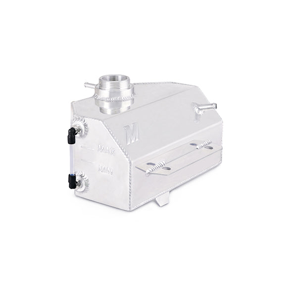 Mishimoto MMRT-MUS-15E Ford Mustang EcoBoost/V6/V8 Aluminum Coolant Expansion Tank, 2015+ Silver - Truck Part Superstore