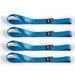 Mishimoto BNRTC-SLP-4BL Borne Off-Road Soft Loop Tie-Down Straps, Blue - Truck Part Superstore