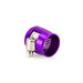 Mishimoto MMHXF-12-4-PR -12AN Hex Hose Finisher Clamp Set, Purple - Truck Part Superstore