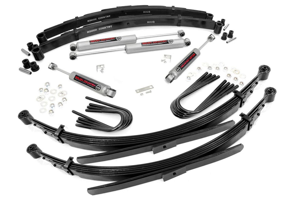 Rough Country 18630 2 Inch Suspension Lift System 52 Inch Rear Springs 73-76 C20/K20/C25/K25 Rough Country - Truck Part Superstore
