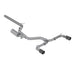 MBRP S46063CF 2015-2021 Volkswagen Golf Pro Series 3 Inch Cat Back Dual Split Rear Exit T304 Stainless Steel with Carbon Fiber Tips Exhaust System MBRP - Truck Part Superstore