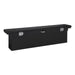 UWS TBSD-72-SL-LP-B Gloss Black 72in. Deep Slim Truck Tool Box; Low Profile (LTL Shipping Only) - Truck Part Superstore