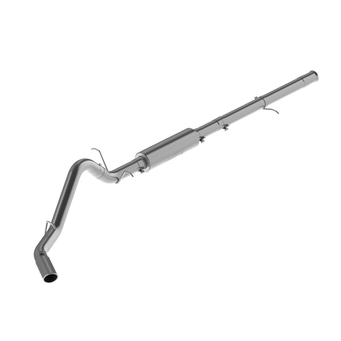 MBRP S5086409 3 1/2 Inch Cat Back Exhaust System Single Side Exit For 14-18 Silverado/Sierra 1500 6.2L V8 1 Piece Driveshaft Only T409 Stainless Steel MBRP - Truck Part Superstore