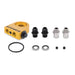 Mishimoto MMOC-U13TBK Universal Thermostatic Oil Cooler Kit, 13-Row, Black - Truck Part Superstore