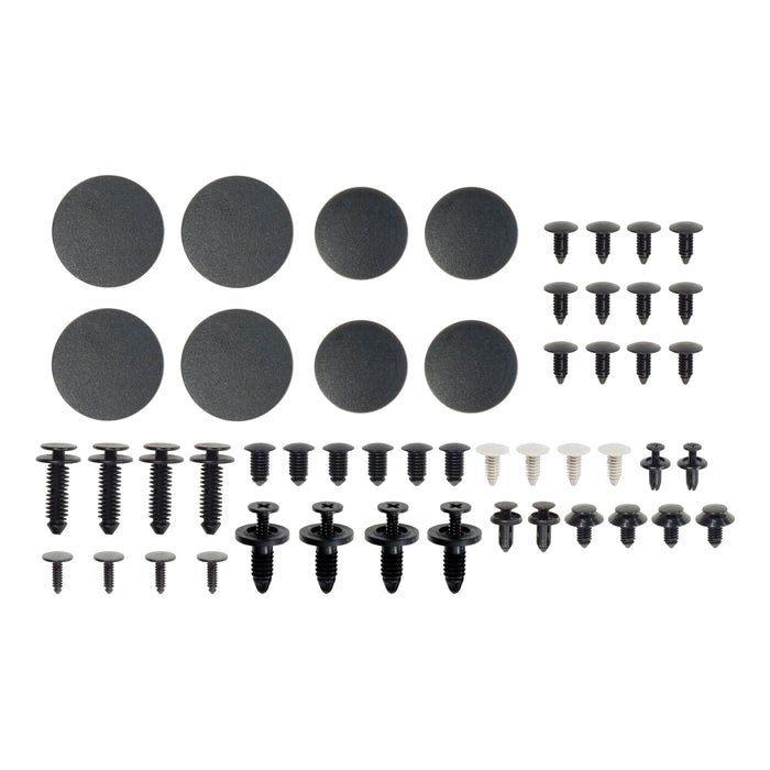 CURT 22322 CURT 22322 Assorted Automotive Trim Panel Retainers/Frame Hole Plugs; 50 Pieces - Truck Part Superstore