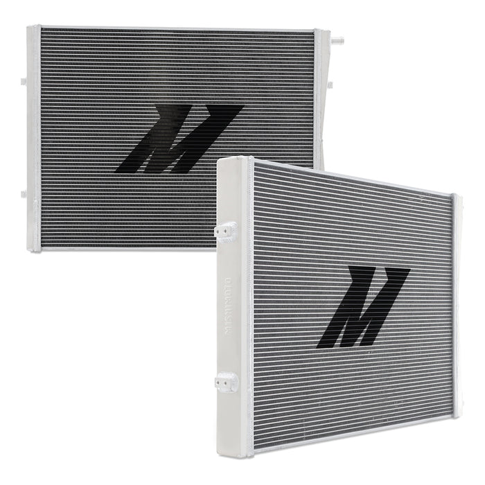 Mishimoto MMRAD-HE-04 Air-to-Water Heat Exchanger, Dual Pass, 24.60in x 19.66in x 1.88in Core, 1500HP - Truck Part Superstore