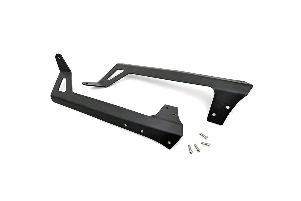 Rough Country 70504 Jeep 50 Inch Straight LED Light Bar Upper Windshield Mounts 07-18 Wrangler JK Rough Country - Truck Part Superstore