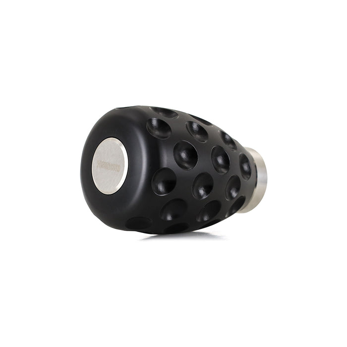 Mishimoto MMSK-DMPL-BK Mishimoto Weighted Steel Core Shift Knob, Dimple, Black - Truck Part Superstore