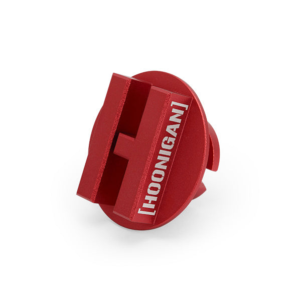 Mishimoto MMOFC-MUS4-15HRD Hoonigan Oil Filler Cap fits Ford Mustang EcoBoost, 2015+/Ford Focus ST, 2013+ - Truck Part Superstore