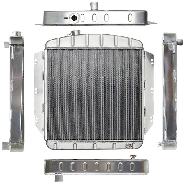 Northern Radiator 205186 Muscle Car Radiator - 25 3/16 X 22 X 3 1/4 - Truck Part Superstore