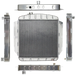 Northern Radiator 205186 Muscle Car Radiator - 25 3/16 X 22 X 3 1/4 - Truck Part Superstore
