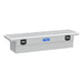 UWS EC10001 Bright Aluminum 69in. Secure Lock Crossover Box with Low Profile (Heavy Packagin - Truck Part Superstore