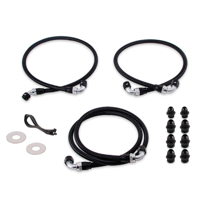 Mishimoto MMTCL-DMAX-06 Chevrolet/GMC 6.6L Duramax (LLY/LBZ/LMM) Transmission Cooler Line Kit, 2006-2010 - Truck Part Superstore