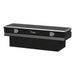 UWS TBC-60-N-BLK Gloss Black Aluminum 60in. Notched Utility Chest Box (LTL Shipping Only) - Truck Part Superstore