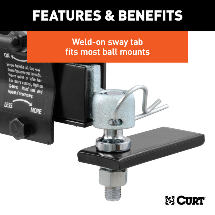 CURT 17200 CURT 17200 Trailer Anti-Sway Bar Control Kit - Truck Part Superstore