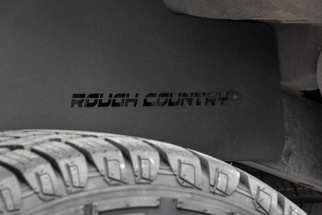 Rough Country 4300 Nissan Frontier Steel Rear Wheel Well Liners 05-19 Crew Cab Rough Country - Truck Part Superstore