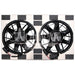 Northern Radiator Z40132 Dual 12 Inch Brushless Fan/Shroud Combo - Truck Part Superstore
