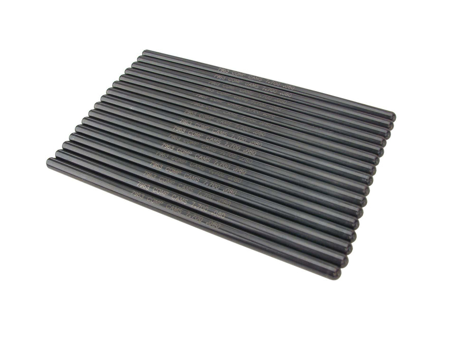COMP Cams 7963-16 Hi-Tech 7.700" Long, .080" Wall, 5/16" Diameter Pushrod Set - Truck Part Superstore