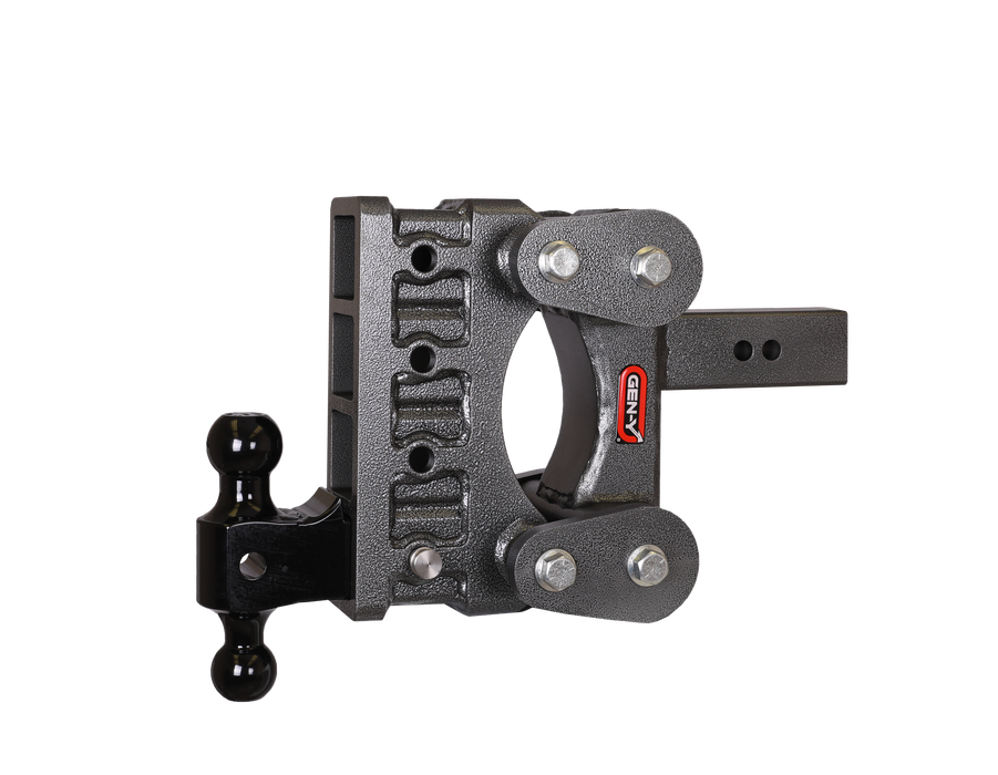 GEN-Y Hitch GH-2114 The BOSS TORSION-FLEX 2.5" Shank 6" Drop 3.5K TW 32K Hitch & GH-0161 Dual-Ball - Truck Part Superstore
