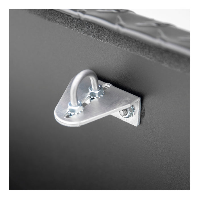 UWS SL-72-LP-MB Matte Black 72in. Secure Lock Truck Tool Box; Low Profile (LTL Shipping Only) - Truck Part Superstore