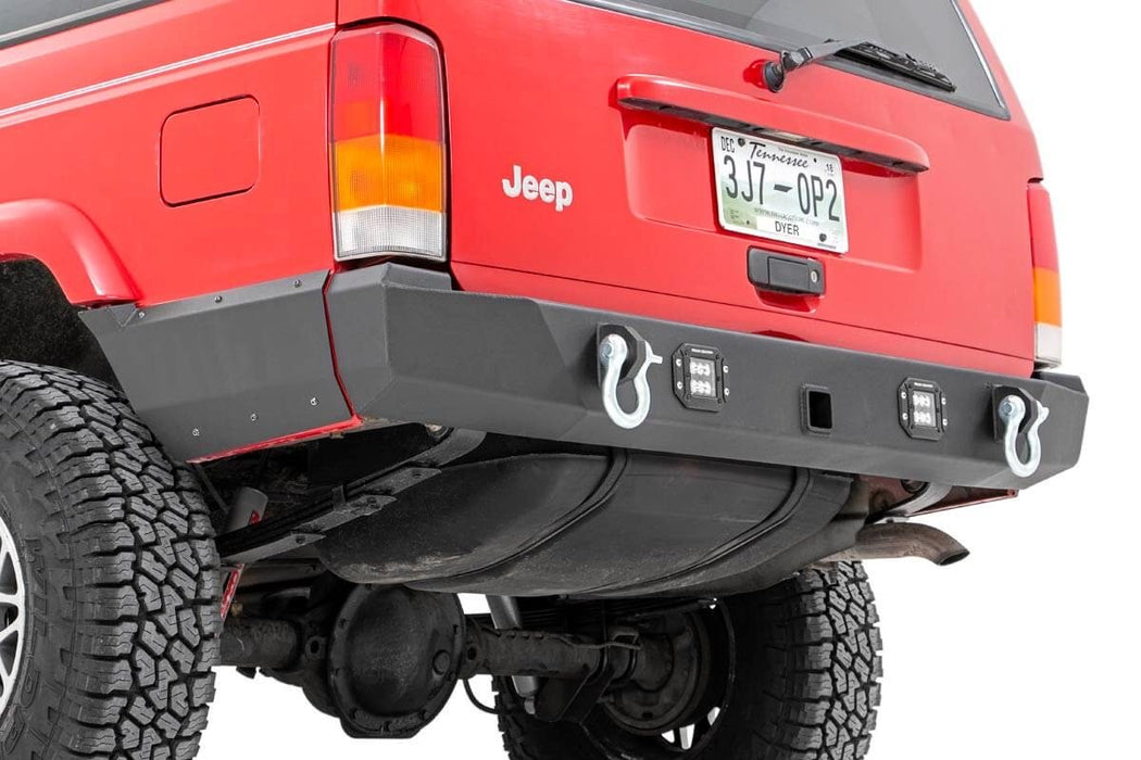 Rough Country 10571 Jeep Rear Lower Quarter Panel Armor for Factory Flare 97-01 Cherokee XJ Rough Country - Truck Part Superstore