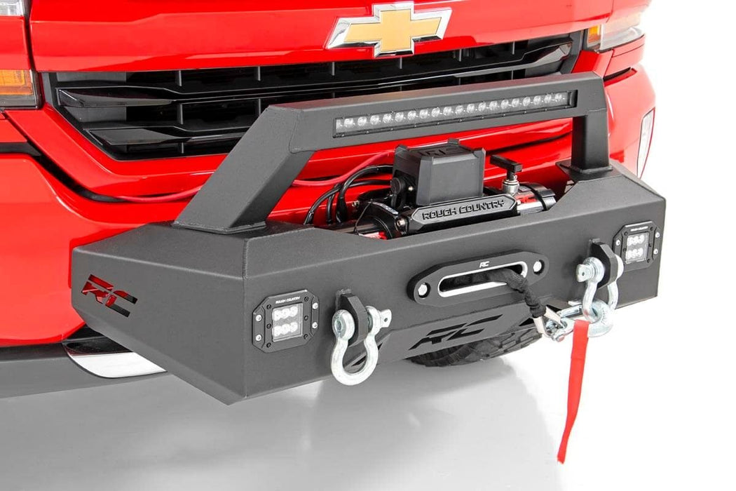 Rough Country 10761 EXO Winch Mount System 07-18 Chevrolet Silverado 1500 Rough Country - Truck Part Superstore